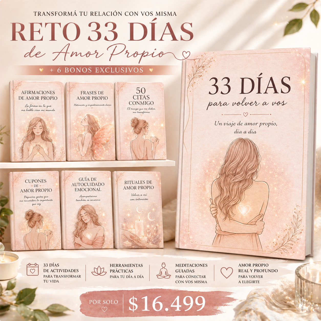 Reto amor propio + 6 Bonos